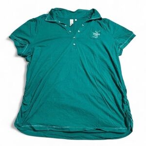 Beverly Hills Polo Club Green Button Tee
